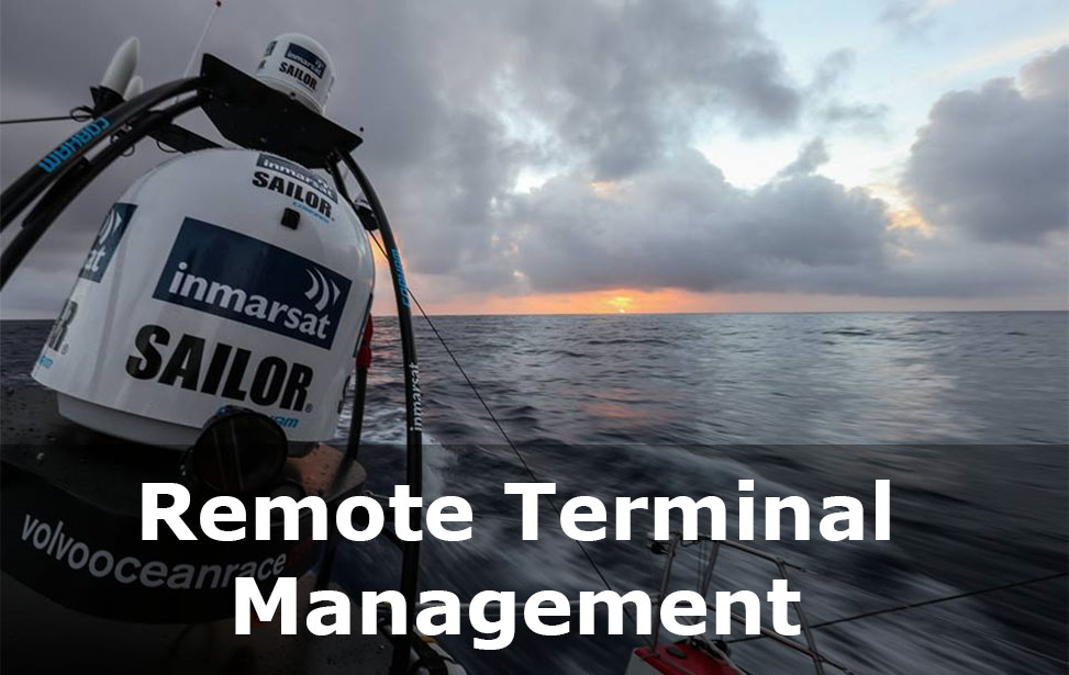 Remote Terminal Manager for Satellite Terminals